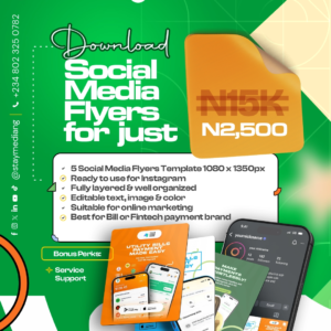 Bill Payment Brand Social Media Flyers - V1