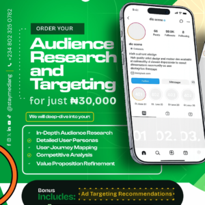 Detailed Audience Research and Targeting